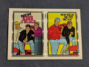 Vintage Stickers NEW KIDS ON THE BLOCK Prism Vending Machine Sticker 80s RETRO - Foto 1 di 2