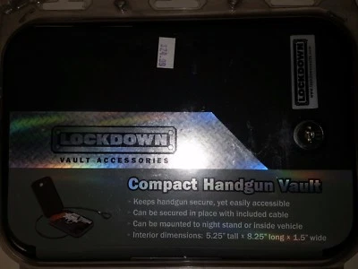 Battenfeld Lockdown Compact Handgun Vault #222133 - New - Image 1 of 3