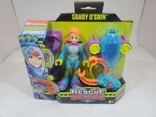 Fisher Price Rescue Heroes Sandy O'Shin Action Figure Toy Accessories New 2018