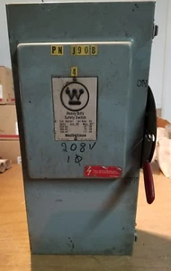 Interruptor de seguridad de alta resistencia Westinghouse JHU361 17JS-1034-Z12 - Imagen 1 de 4