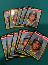 Lot of 11 - 1987 (MARINERS) Toys R Us Rookies #28 Danny Tartabull near mint