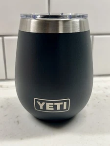 Yeti Rambler 10 oz Gris "CA Robbery IA" Grabado Acero Inoxidable Vaso Tapa X31 - Imagen 1 de 4