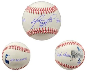 DAVID ORTIZ Autographed Red Sox HOF 22, 3x WS Champs Baseball FANATICS LE 22/34 - Picture 1 of 5