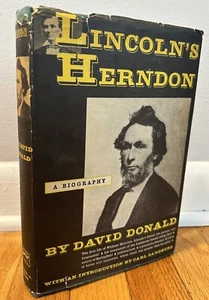 VTG 1948 Lincoln's Herndon- A Biography by David Donald Intro by Carl Sandburg - Bild 1 von 21