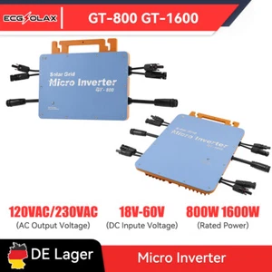 ECGSOLAX 1600W DC zu AC Smart WIFI Steuerung Mikrowechselrichter für Solaranlage - Bild 1 von 18