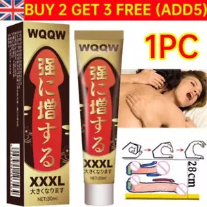 Crema Amore Grande Spessore Crescita Naturale Più Veloce per Uomo Forte XXXL 1PC - Foto 1 di 6