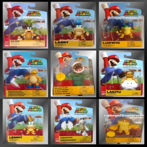 Super Mario 4" Larry Ludwig Lemmy Iggy Boom Boom Lakitu Parabones Action Figure - Picture 1 of 27