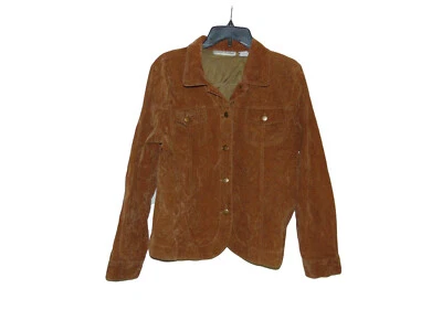 Chaqueta grande Bamboo Traders marrón claro para mujer Foto 1 de 4