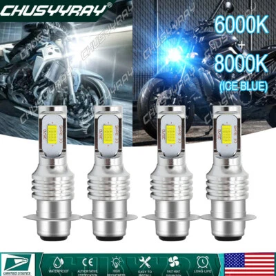 Para Suzuki LT-A500F Quadmaster 00-01 H6 Xenón HID Hyper Faros Bombillas 4X Foto 1 de 4