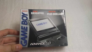 Nintendo Game Boy Advance SP Graphite Console With Box Backlit Screen AGS-101 - Picture 1 of 23