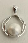 Pendant Sterling Silver 925 With Pearls Women's Jewelry Best Gift  Weight 6.4 gr