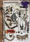 Bundle of Costume Jewellery & Various Items for Embellishments Steampunk Goth