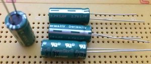 3F 2.7V Supercapacitor PowerStor HV0820-2R7305-R Power Backup Multi Qty - Picture 1 of 1