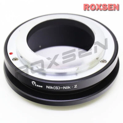 Nikon S rangefinder lens to Nikon Z mount adapter camera Z6 Z7 II Z50 Z fc Z30 - Image 1 of 2