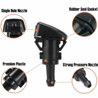 2 piezas de boquilla pulverizadora limpiaparabrisas Dodge Caliber 2007-2012 5160308AA Foto 1 de 4