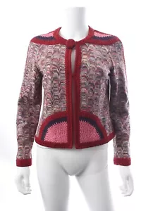 Missoni Collectable 80/150 Panelled Wool Knit Jacket / Multi - Picture 1 of 4
