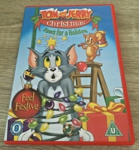 TOM AND JERRY CHRISTMAS - PAWS FOR HOLIDAY (DVD, 2003) KIDS FAMILY XMAS DVD  - Picture 1 of 2