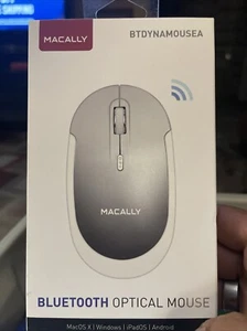 MACALLY Bluetooth Optical Mouse BTDYNAMOUSEA - Picture 1 of 6