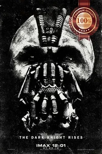 BANE THE DARK KNIGHT RISES MASK ART ORIGINAL CINEMA MOVIE PRINT PREMIUM POSTER - Picture 1 of 6