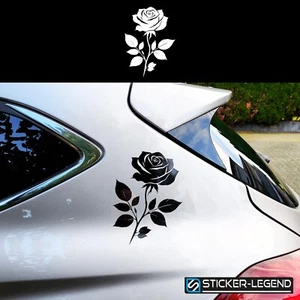 Rose #5 | Autokleber | Auto Styling | PVC/Vinyl Sticker | Luxus & Stil - Bild 1 von 3