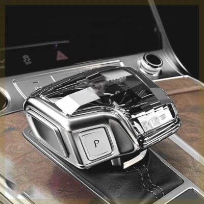 Crystal Gear Shift Knob Cover Car For Audi A6L/A7/A7L 2019-2024 A8 Q8 2021-2023 - Image 1 of 4