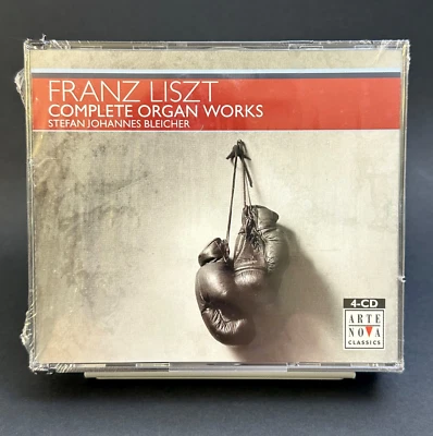 Liszt COMPLETE ORGAN WORKS Bleicher [Arte Nova 4 CD Box Set] NEW SEALED - Image 1 of 3
