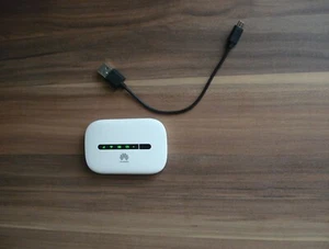Huawei E5330 Mobiles Breitbandgerät WiFi Router Weiß 3G Dual-Band - Bild 1 von 2