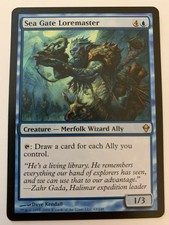 MTG Magic The Gathering - Sea Gate Loremaster - Zendikar - NM