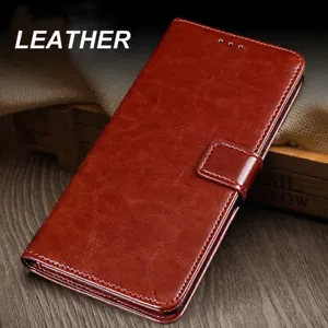 For Samsung Galaxy S23 S22 Plus S21 Ultra Leather Flip Wallet Phone Case Cover - Picture 1 of 19