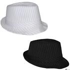 Pinstripe Fedora Al Capone Gangster Adult Costume Accessory Hat, One-Size