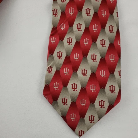 Indiana Hoosiers Eagle Wings All over Print Tie 100% Silk Cover
