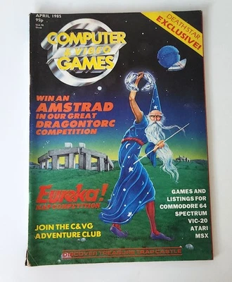 Computer And Video Games Magazine April 1985, C+VG - Image 1 of 2