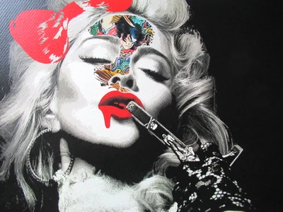 DEATH NYC (1979) SIEBDRUCK VON 2020 ORIGINAL HAND SIGNIERT, NUMMERIERT 32x45cm - Bild 1 von 4