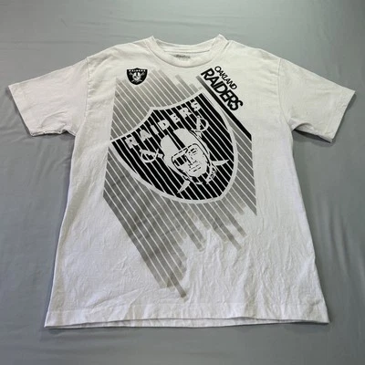 Camisa Oakland Raiders Para Hombres Grande NFL Fútbol Gráfico Camiseta Reebok Raiders Camisa Foto 1 de 4