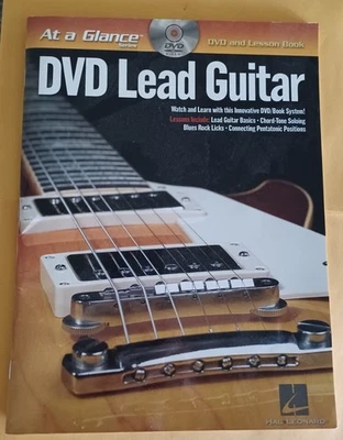 Lead Guitar - At a Glance Learn to Play Tab Book DVD & Lesson Book - Hal Leonard - Image 1 of 2