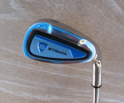 STRATA 9 IRON ONLY 40 LOFT REGULAR FLEX STEEL SHAFT BY CALLAWAY MINT 9I - Image 1 of 4