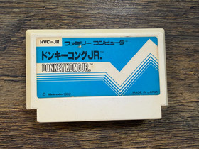 Donkey Kong Jr. Famicom CLEANED & TESTED Works  Nintendo