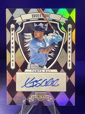 2025 Panini Crusade - Perennial Prospect Auto - Xavier Isaac #PPS-XIC (RC) - Image 1 of 3