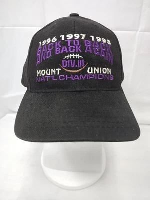 Mount Union College NCAA Div. Boné de futebol III, campeonato nacional de futebol - Imagem 1 de 4