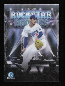 2025 Bowman Roki Sasaki Rockstar Rookies - Bild 1 von 2