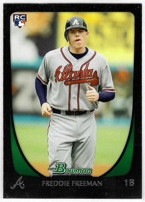 Freddie Freeman 2011 Bowman #205 RC Foto 1 de 2