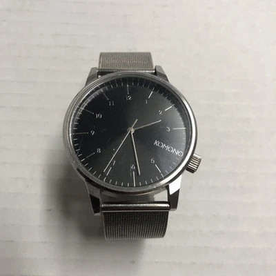 Reloj Komono de Cuarzo Analógico Común para Hombres Winston Royal Cinturón de Malla de Acero Inoxidable Vi Foto 1 de 4