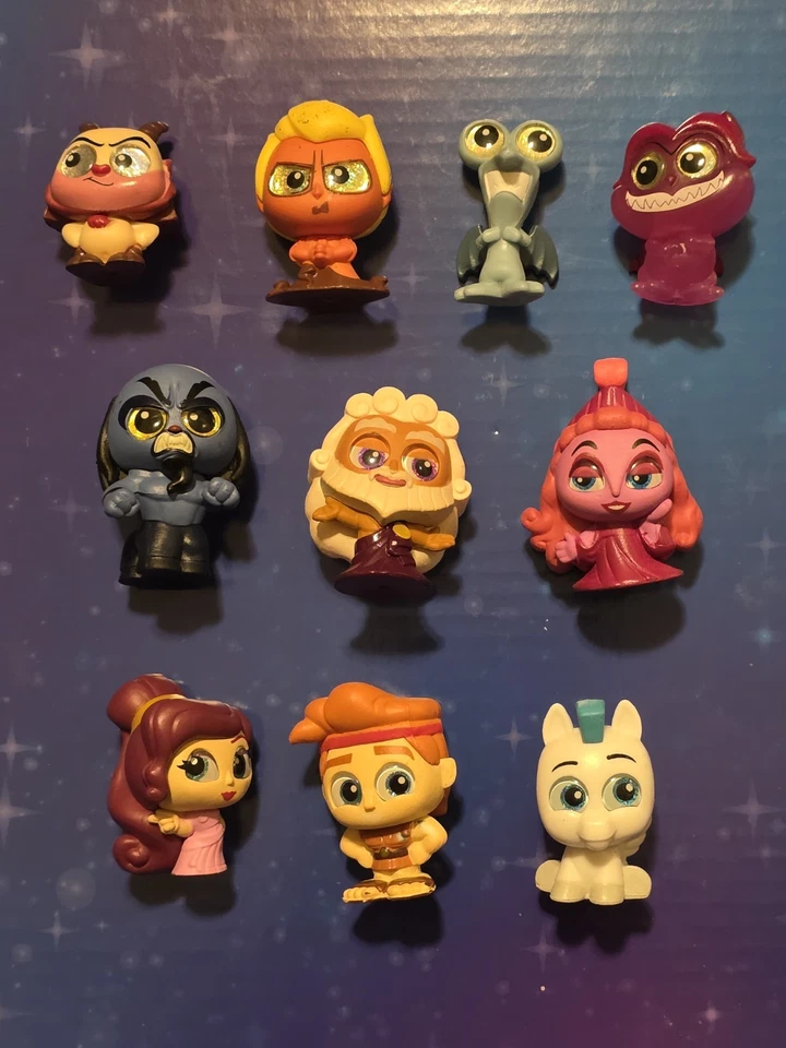 Hercules Disney Doorables Lot  Ultra Rare Phil Pain Panic Megera Zeus Pegasus - Image 1 of 1