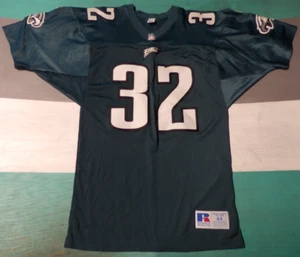 Auténtica camiseta deportiva Russell verde Ricky Watters de los Philadelphia Eagles talla 44 - Imagen 1 de 5