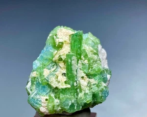 Beautiful Natural Tourmaline Bunch Crystal Specimen From Afghanistan 101 Carats - Picture 1 of 11