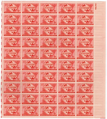 Scott #c47 5oth Anniversary of Powered Flight Sheet of 50 Stamps MNH P#24784 UR - Image 1 of 2
