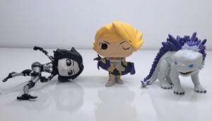 Alita Figur + Funko Pop! Vinyl: Shimo und League of Legends Lux **WIE BESEHEN* - Bild 1 von 9