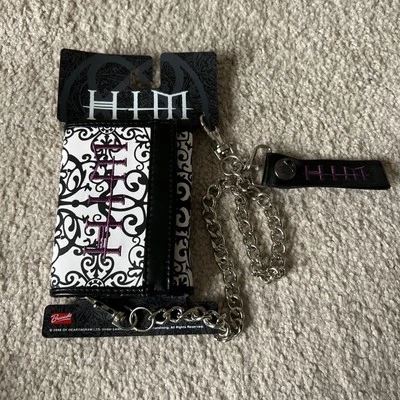 HIM Heartagram Chain Biker Wallet Billfold H.I.M. Ville Valo Bam Margera Bam CKY - Image 1 of 4