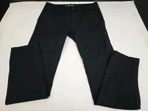 Fox Racing Herren schwarz Chino Hose schmal zulaufend Seitenreißverschluss Pckt Größe 32/30" #7872 - Bild 1 von 16