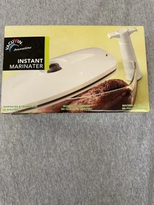 Vacuvin Instant Marinator piatto sottovuoto con pompa NUOVO scatola aperta tenderizer veloce - Foto 1 di 3